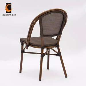 Mercado de venta caliente de alta final Ou-lado jardín al aire libre de aluminio mesa y sillas <span class=keywords><strong>muebles</strong></span> - Product Image 4