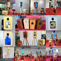 Wholesale New Arrival 18.5 Inch Double Sided Touch Screen Photo Booth for Wedding with Built in PC
