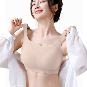<span class=keywords><strong>Sujetador</strong></span> Post-Mastectomía sin Costuras, Cómodo, Transpirable, con Push-Up, Especializado, OEM ODM, Inalámbrico, con Espalda en U, para Prótesis - Product Image 6
