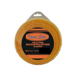 CARDINALE 3.3mm X 40m Ligne de débroussailleuse carrée Accessoires pour outils de jardin Distributeur italien - Product Image 2