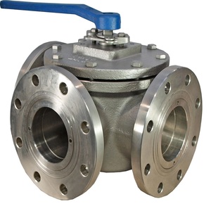Conexión de Bola en T Manual de Acero Inoxidable de Alta Resistencia C-Way, Conexión NPT, 650 psi de Presión Operativa para Agua a Alta Temperatura, Personalizable - Product Image 4