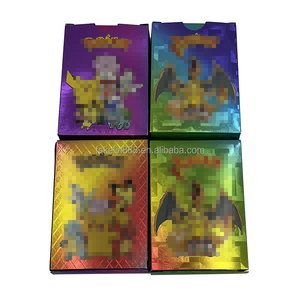 Carte da Collezione in Lamina d'Oro di Pikachu, Materiale Plastico, Serie Pocket Monster Flash - Product Image 6