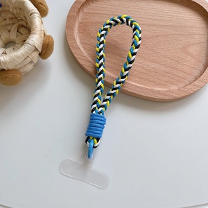 Série de couleurs de corde tressée torsadée avec style de joint transparent Modèles pour hommes et femmes avec étui pour téléphone portable Artefact anti-perte - Product Image 6