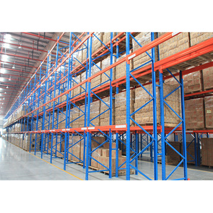 Sistem pelacakan palet tugas berat rak penyimpanan baja gudang rak industri dapat disesuaikan kapasitas besar persediaan pabrik - Product Image 1