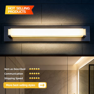 Luminaires de salle de bain modernes en nickel brossé, appliques murales étanches au-dessus du miroir pour salle de bain - Product Image 2