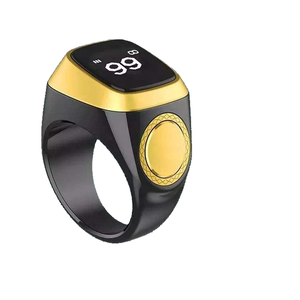 IQIBLA Smart Zikr Ring Tasbeeh Contador Aplicación Impermeable IP68 WiFi Control remoto Reloj despertador Pantalla táctil Android IOS Caja de plástico - Product Image 2