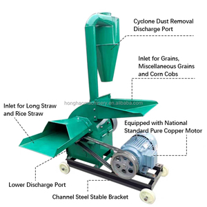 เครื่องบดแบบมัลติฟังก์ชั่น, เครื่องบดอาหารสัตว์ขนาดใหญ่, อุปกรณ์สำหรับบดก้านข้าวโพด, พืชผล และเศษไม้ - Product Image 2