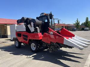 Wheat Rice Corn Harvester Semi-Automatic Gear Drive High Productivity 100-150HP Tractor Powered Field Peeling <strong>Stalk</strong> <strong>Ear</strong> - Product Image 2