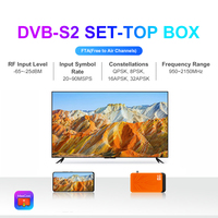 OEM/ODM Décodeur numérique HD DVB-S2 avec récepteur CA Décodeurs satellite YouTube PVR WiFi MeeCast-Plastique