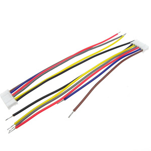 Önceden kıvrılmış çift JST SHR-04V-S konnektör kablolu 4 pinli 1.0mm mikro kablo, kablo demetiye özel uzunlukta ev aletleri kablolaması - Product Image 5