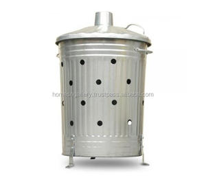 เตาเผาขยะโลหะชุบสังกะสีแบบยืนโครงสร้างเหล็กจากอินเดีย - Product Image 1