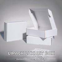 Boîtes en carton ondulé de luxe pour l'expédition de parfums, pour l'épicerie et les expositions, en matériaux recyclés, emballage artisanal