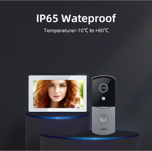 Interphone intelligent 1080P Tuya avec vidéo bidirectionnelle, connexion WiFi 4 fils, design villa - Product Image 2