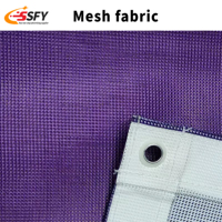 Bannière publicitaire portable en PVC et maille polyester pour extérieur avec logo personnalisé, drapeaux et bannières imprimés par sublimation