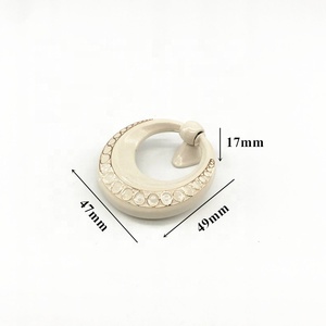 Handle and <strong>Knob</strong> CHINA CX248 Furniture Euro Style <strong>White</strong> Gold Kitchen Bathroom Wardrobe Ring Pull <strong>Knob</strong> - Product Image 6