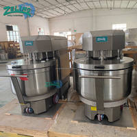 Nouveau Pétrin Spirale Industriel ZL-R125 à Bol Amovible, Capacité 125kg Farine 200kg Pâte 320L, Élévation Hydraulique, pour Boulangerie et Laiterie