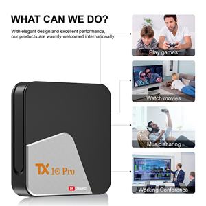 Boîtier TV Android TX10 Pro moins cher, double bande WIFI+BT, Android 15, Allwinner H616 Quad Core, 8K, boîte décodeur vocale - Product Image 5