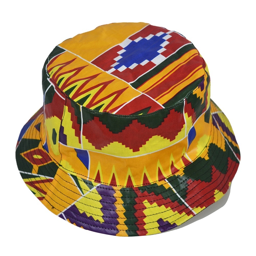 Пользовательский черный фон Новый крючком kippot с голубыми сбоку