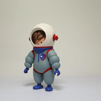 Figura de Pvc de vinilo de niño astronauta hecha a medida Mini figurita 3D personalizada tu propia figura DE ACCIÓN DE PVC