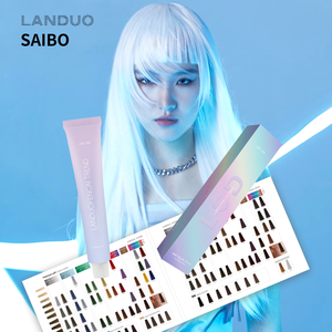 Tinta per Capelli Professionale Personalizzabile, Crema Colorante Naturale Nera Fai-da-Te a Basso Contenuto di Ammoniaca, Innocua, Vendita all'Ingrosso - Product Image 2