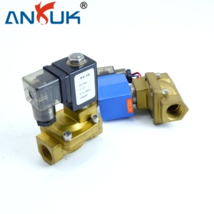 ASCO tương đương với redhat 2/2 cách áp lực cao khí nén solenoid van đồng 1/2 inch Điện áp 10% NC cho không khí nước kiểm soát OEM - Product Image 1