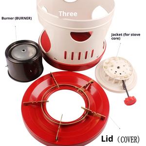 2668 FUEGO WHEEL Estufa de <span class=keywords><strong>queroseno</strong></span> manual de acero con medidores de flujo de aire y gas de área variable Uso al aire libre Ventas directas de fábrica - Product Image 3