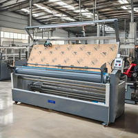 Machine d'inspection de tissus à rouleaux 750W, largeur 1800 mm, pour fibres de coton, non-tissés, fils et autres matériaux – Fournitures d'usine Sunshine