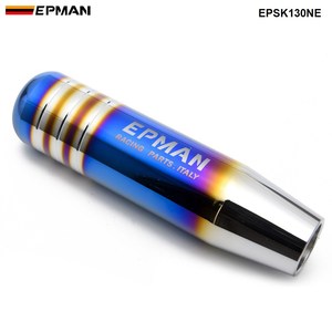 EPMAN - Pomo de Cambio Manual Universal de Aluminio Azul Quemado de 13 cm y 5/6 Velocidades para BMW M2 M3 M4 Serie 3 M340i F30 G20 EPSK130NE - Product Image 5