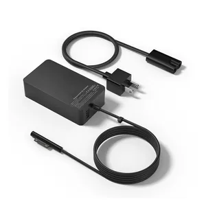 Caricabatterie per libri di superficie, caricabatterie per adattatore ca da 102W 15V 6.33A per Microsoft Surface Book 2, Surface Pro 7/6/5/4/3