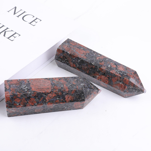 Tự nhiên thạch anh đỏ llanite điểm đá quý tinh thể chữa bệnh đá cho trang trí nội thất - Product Image 3