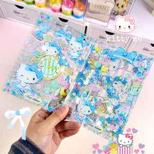 Carnet d'étudiant A7 à feuilles mobiles, motif dessin animé original, design 'Shake' mignon et esthétique 'Cœur <span class=keywords><strong>de</strong></span> fille', thème anime - Product Image 4