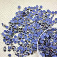 OPL Premium Crystal Hotfix Nail Strass En Vrac En Gros Verre Fer-Sur Strass En Vrac Pour Les Applications De Transfert De Chaleur