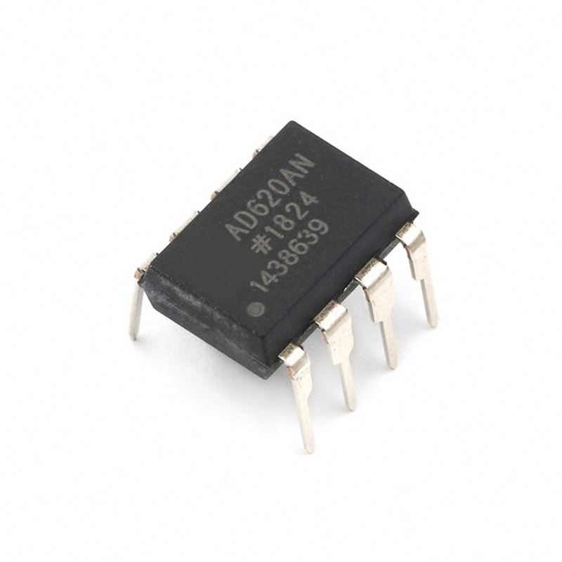 仪表放大器 inst amp single 18v 8-pin pdip n ic ad620