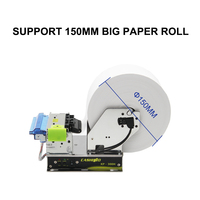 Cashino-Impresora térmica de quiosco, velocidad de impresión rápida de 80mm y 3 pulgadas, 24V, Comando ESC/POS, ticket de estacionamiento integrado