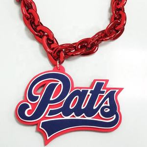 बड़े आकार के नेकलेस कस्टमाइज़ नेकलेस टीमों को फुटबॉल प्रशंसकों के लिए सोने की चेन - Product Image 1