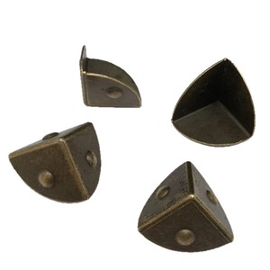 Zinc Alloy <b>Corner</b> <b>Protectors</b> 19mm Antique Bronze For Jewelry Boxes Gift Boxes Hardware Accessories - Product Image 1