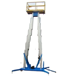 Plataforma Elevadora Telescópica de Aluminio de Alta Calidad con un Solo Riel; Elevador para Aire Acondicionado; Capaz de Remolcar Elevadores - Product Image 5