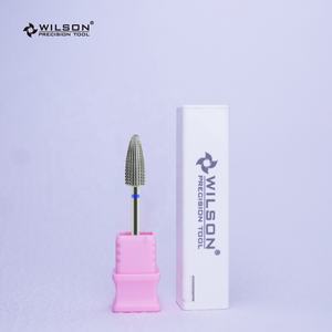 Brocas Typhoon de 6,0mm-2 vías-Vástago largo 31,75mm Herramienta de belleza para uñas de carburo sin recubrimiento Diseño de fábrica de manicura de moda Broca para pulir uñas - Product Image 4