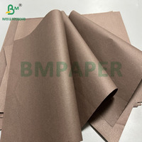 Papier sulfurisé couleur café 45gsm 50gsm pour l'emballage alimentaire, 72 x 102 cm