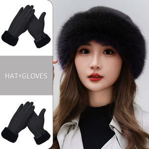 Wholesale Mongolian Faux Fur Twill Ski Cap <b>Winter</b> <b>Hat</b> Warm Cozy Earflap for <b>Women</b> Vintage Street Style Outdoor Snow - Product Image 5