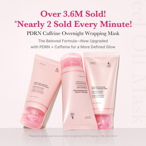 Masque de nuit enveloppant PDRN à la caféine rose, masque de nuit sans rinçage, masque facial apaisant et revitalisant à la niacinamide, booste l'éclat de la peau - Product Image 4