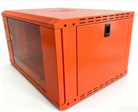 Armoire réseau murale 4U, rack de serveur de centre de données 19 pouces