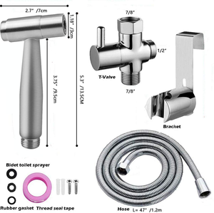 Ручной биде для туалета из нержавеющей стали - Product Image 6