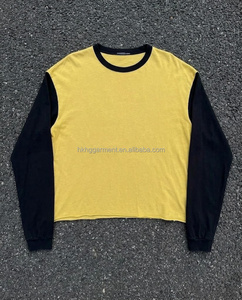 เสื้อเชิ้ตแขนยาวผ้าฝ้ายพิมพ์ลายโลโก้แบบ DTG สไตล์วินเทจขายส่ง 100% ผ้าฝ้าย เหมาะสำหรับผู้ชาย - Product Image 1