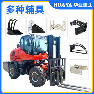 Montacargas Hidráulico de 3.5 Toneladas con Tracción en las Cuatro Ruedas para Apilamiento y Elevación de Carga - Product Image 2