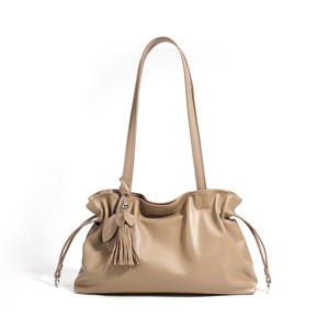 Bolso Tote de Gran Capacidad de Cuero Genuino Estilo Nuevo Lady National Candy Two, para Salidas Informales, Bolso de Hombro Único, Logotipo Personalizado - Product Image 2
