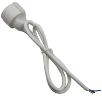Cordon d'alimentation de rallonge 16A 250V IP44 H05VV-F 3G1.5mm² avec prise femelle Schuko vers fil nu