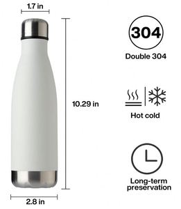 Bouteille isotherme en acier inoxydable en forme de cola avec logo personnalisé, double paroi sous vide, tasses thermos – Offre Spéciale - Product Image 4