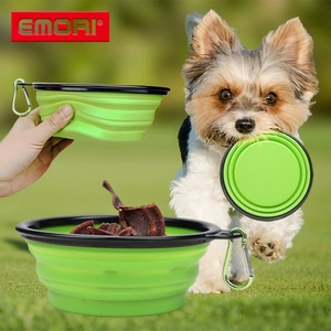 Tazón Plegable de Silicona Ecológico para Perros, Tazón Portátil para Agua y Comida para Mascotas, para Viajar, Caminar, Estacionar - Product Image 4
