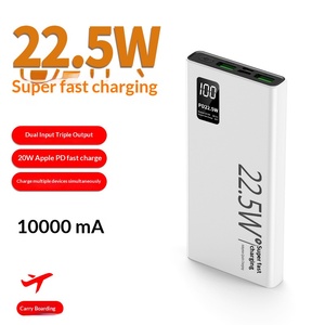 พาวเวอร์แบงค์ชาร์จเร็ว 66W ความจุขนาดใหญ่ 20000mAh รองรับการชาร์จเร็วแบบสองทิศทาง QC ชาร์จเร็วแบบพกพา รับสกรีนโลโก้ - Product Image 2